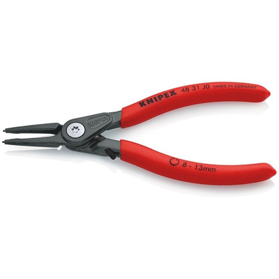 Knipex 48 31 J0 Circlip Pliers, 140 mm Overall, Straight Tip