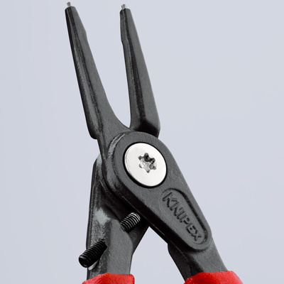 Knipex 48 31 J0 Circlip Pliers, 140 mm Overall, Straight Tip