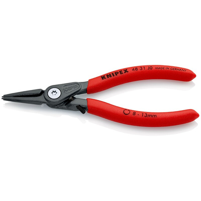 Knipex 48 31 J0 Circlip Pliers, 140 mm Overall, Straight Tip