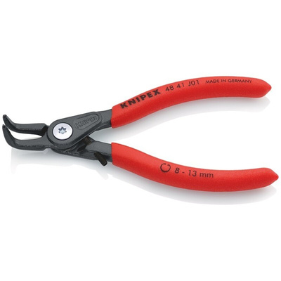 Knipex Circlip Pliers, 130 mm Overall, Angled Tip