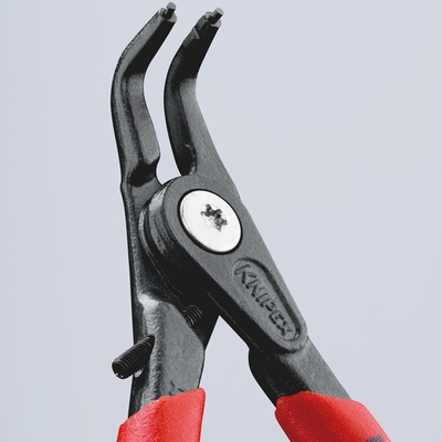 Knipex Circlip Pliers, 130 mm Overall, Angled Tip