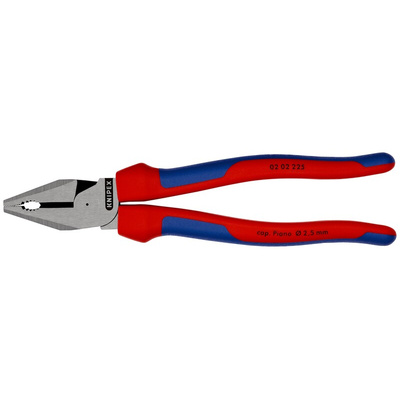 Knipex Combination Pliers, 231 mm Overall, Straight Tip