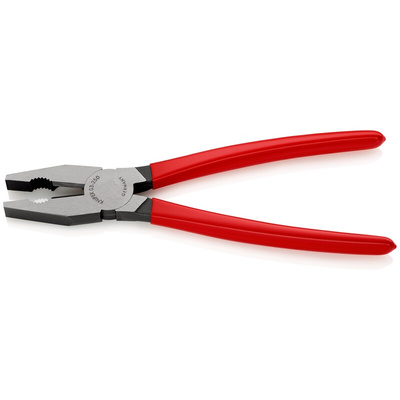 Knipex Combination Pliers, 255 mm Overall, Straight Tip