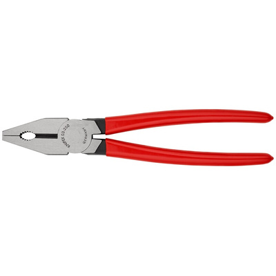 Knipex Combination Pliers, 255 mm Overall, Straight Tip