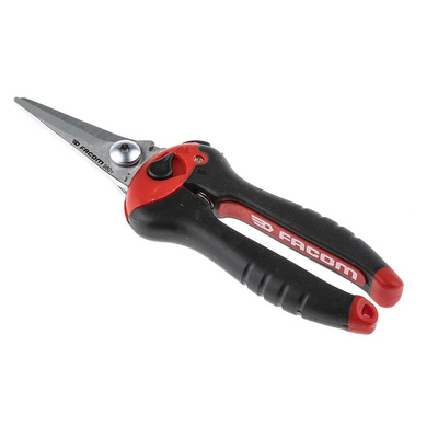 Facom 205 mm Straight Tin Snip for Various Materials