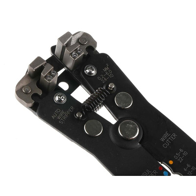 RS PRO Wire Stripper, 0.13 mm² Min, 6mm Max, 205 mm Overall