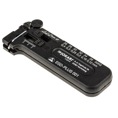 Jokari ESD-PLUS Series Wire Stripper, 0.12mm Min, 0.4mm Max