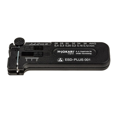 Jokari ESD-PLUS Series Wire Stripper, 0.12mm Min, 0.4mm Max