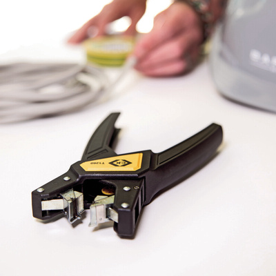 CK T1260 Series Wire Stripper, 0.75mm Min, 2.5mm Max, 165 mm Overall