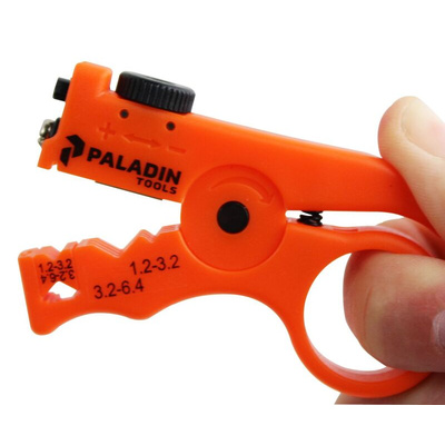 Tempo Paladin Tools - Fibre Optic Clothespin Series Wire Stripper