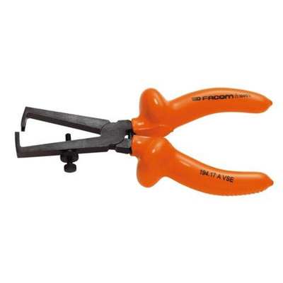 Facom 194 VDE Series Wire Stripper, 2.5mm Max, 170 mm Overall