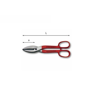 Usag 350 mm Straight Shears for Steel