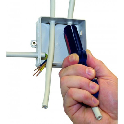 SAM Wire Stripper, 6mm Min, 13mm Max, 24.5 Overall