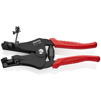 Knipex Wire Stripper, 0.01mm Min, 0.9mm Max, 180 mm Overall