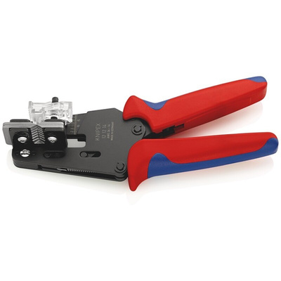 Knipex Precision stripper, 0.4mm Min, 14AWG Max, 195 mm Overall