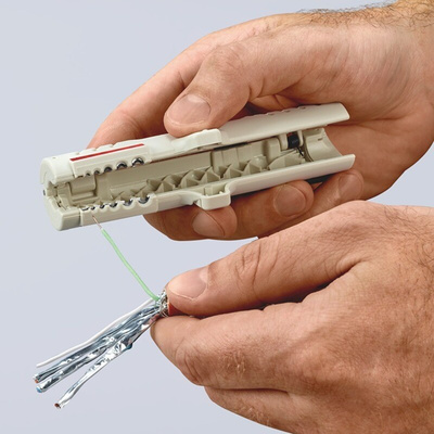 Knipex Wire Stripper, 4.5mm Min, 10mm Max, 125 mm Overall