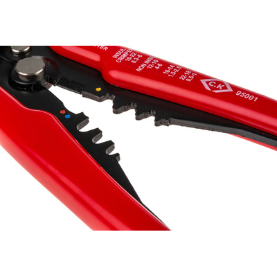 CK Wire Stripper, 0.2mm Min, 6.0mm Max, 205 mm Overall