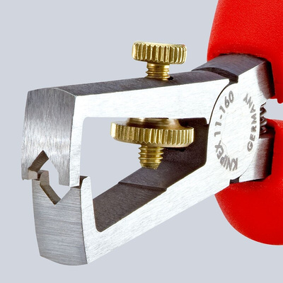 Knipex 11 01 160 Series Wire Stripper, 0.1 mm² Min, 10 mm² Max, 160 mm Overall