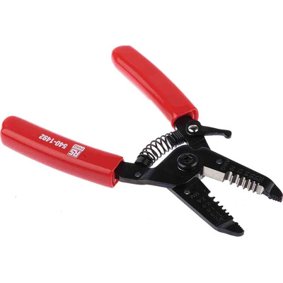 RS PRO Wire Stripper, 0.8mm Min, 2.6mm Max, 155 mm Overall