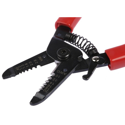 RS PRO Wire Stripper, 0.8mm Min, 2.6mm Max, 155 mm Overall
