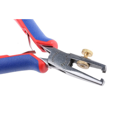 Knipex 11 92 140 Series Stripping pliers for electronics, 0.1mm Min, 0.8mm Max, 140 mm Overall