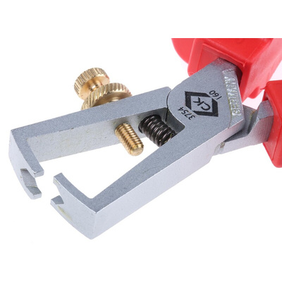CK T3754 Series Wire Stripper, 0.3mm Min, 5mm Max, 160 mm Overall