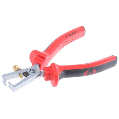 CK T3754 Series Wire Stripper, 0.3mm Min, 5mm Max, 160 mm Overall