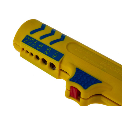 Jokari Wire Stripper, 0.2mm Min, 4.0mm Max, 124 mm Overall