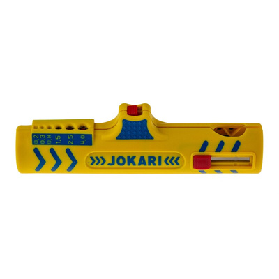 Jokari Wire Stripper, 0.2mm Min, 4.0mm Max, 124 mm Overall