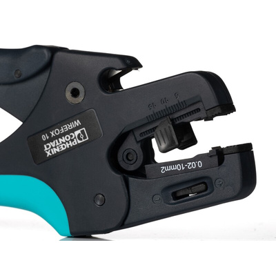 Phoenix Contact WIREFOX 10 Series Wire Stripper, 0.02 mm² Min, 191 mm Overall