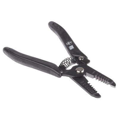 RS PRO Wire Stripper, 0.8mm Min, 2.6mm Max, 6 in Overall