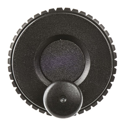 Elesa Black Technopolymer Hand Wheel 34398-C9, 40mm