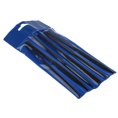 RS PRO 160mm, Second Cut Needle File Set