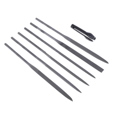 RS PRO 160mm, Second Cut Needle File Set