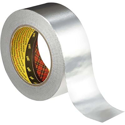 3M 3M 431 Conductive Aluminium Tape 0.08mm, W.25mm, L.55m