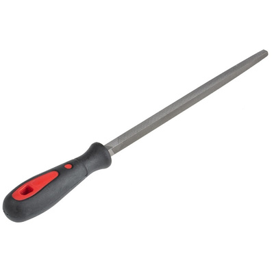 RS PRO 200mm, Second Cut, Square Engineers File With Soft-Grip Handle