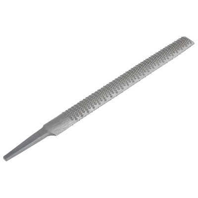 RS PRO 200mm, Bastard, Rasp Cut, Half Round Engineers File