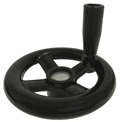 RS PRO Black Hand Wheel, 300mm