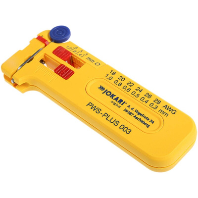 Jokari PWS-PLUS Series Wire Stripper, 0.30mm Min, 1mm Max