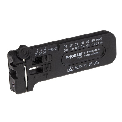 Jokari ESD-PLUS Series Wire Stripper, 0.25mm Min, 0.8mm Max