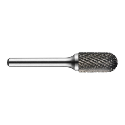 Dormer P805 Series Ball Nosed Cylinder Burr, 6.0mm Capacity, Carbide Blade