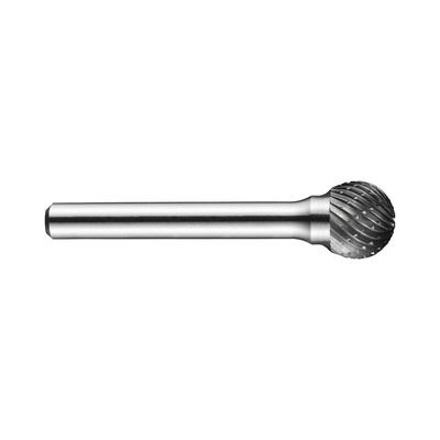 Dormer P807 Series Ball Burr, 4.0mm Capacity, Carbide Blade