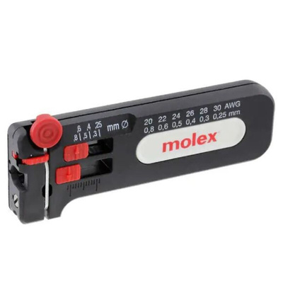 Molex 63817 Series Wire Stripper, 0.25mm Min, 0.8mm Max