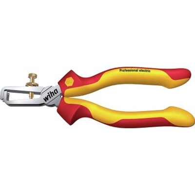 Wiha Stripping Pliers, 160 mm Overall