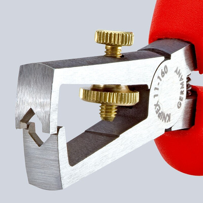 Knipex Wire Stripper, 5mm Max, 160 mm Overall