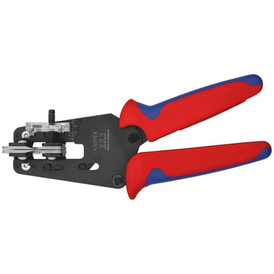 Knipex Precision stripper, 2.05mm Min, 8AWG Max, 195 mm Overall