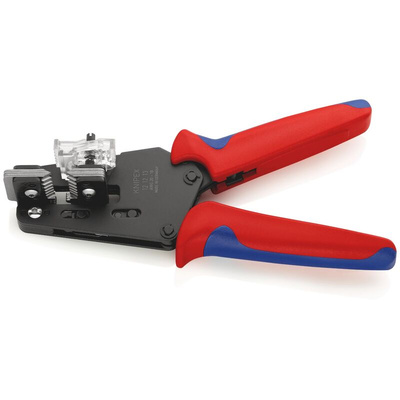 Knipex Precision stripper, 0.81mm Min, 10AWG Max, 195 mm Overall