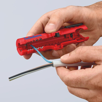 Knipex Wire Stripper, 8mm Min, 13mm Max, 125 mm Overall