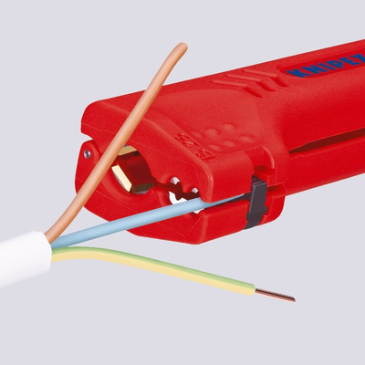 Knipex Wire Stripper, 8mm Min, 13mm Max, 130 mm Overall