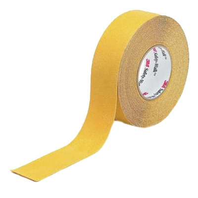3M Yellow 18m Hazard Tape, 25mm x